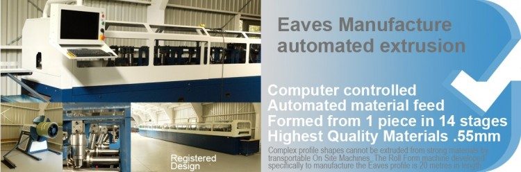 slide eaves manufacture